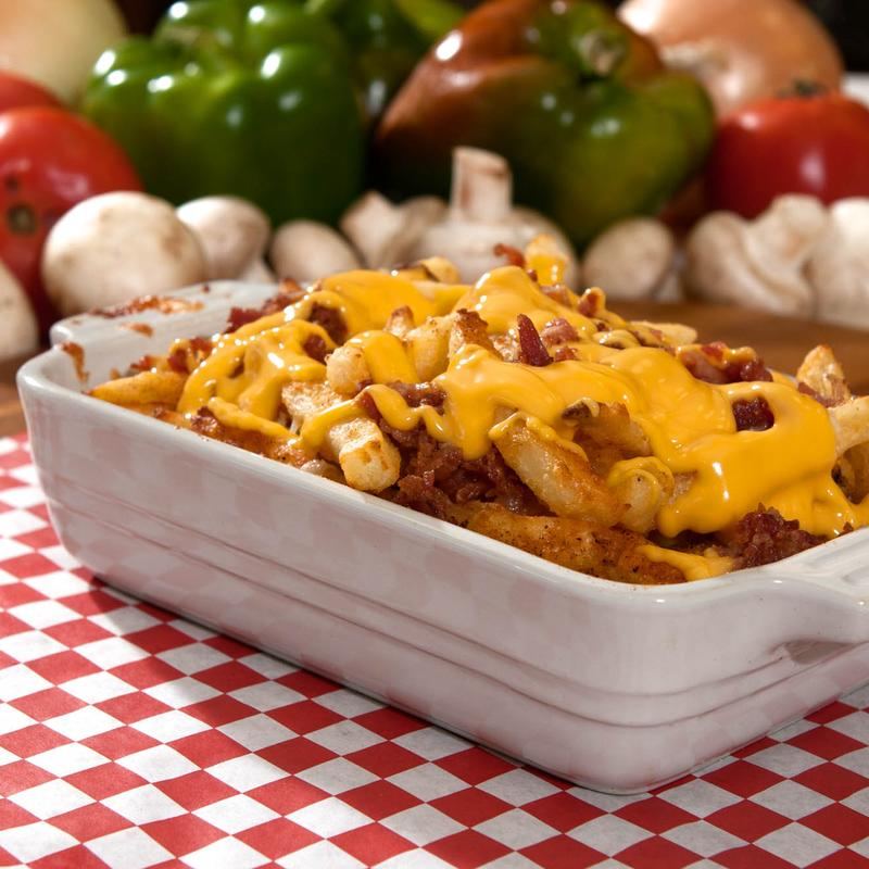 Loaded Cheese and Bacon Fries from Pizza iQ